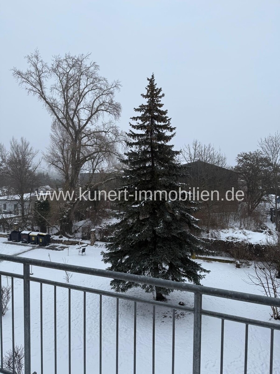 Blick vom Balkon