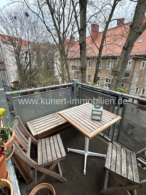 Balkon Gartenseite