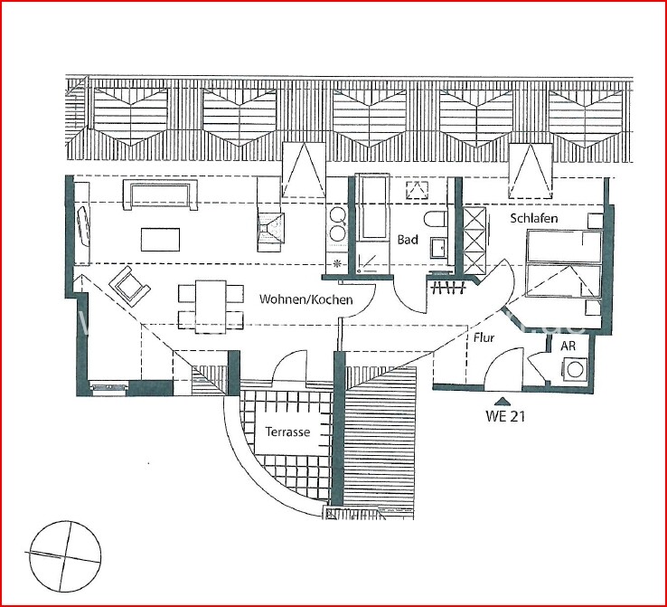 Grundriss Wohnung