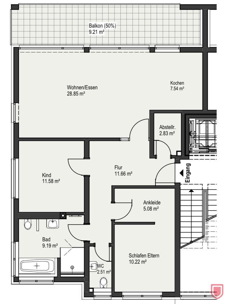 Grundriss wohnung