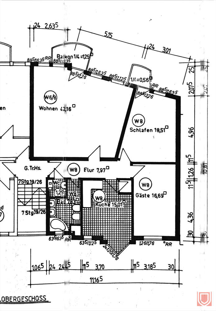 Grundriss neu ohne Duschbad