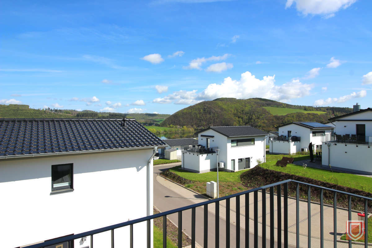 Ausblick vom Balkon