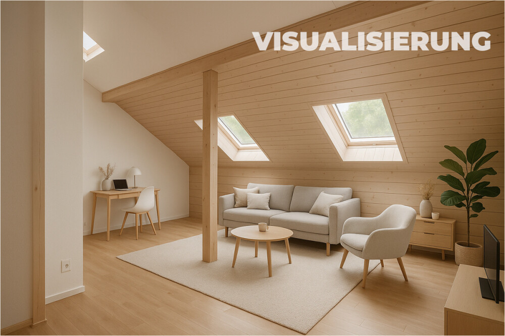 Peter Dondorf Immobilien - Musterbild (KI genergiert) Dachgeschoss