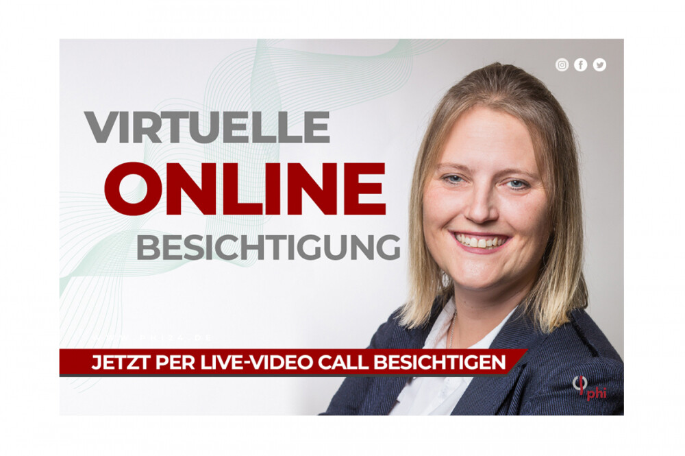 Video Call Banner Exposé Online Vorlage weiß Melanie B