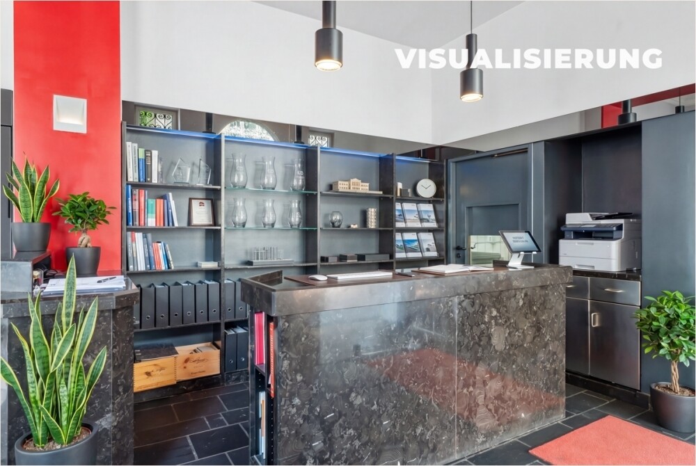 Peter Dondorf Immobilien - Eingang (KI-Visualisierung)