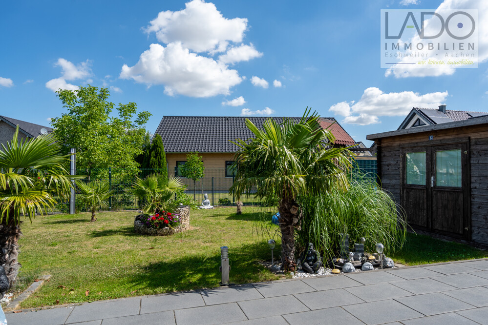 Garten Rückseite