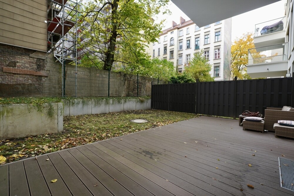 Terrasse mit Graten