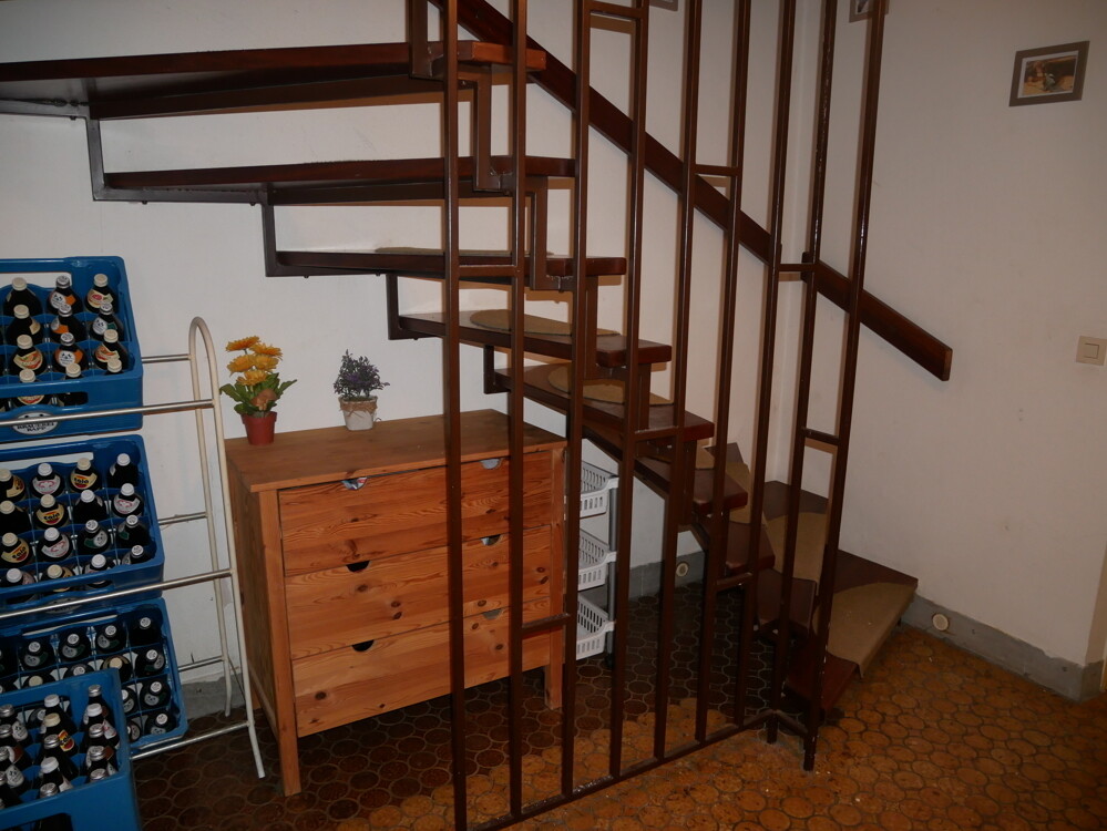 Treppe im Kellergeschoss