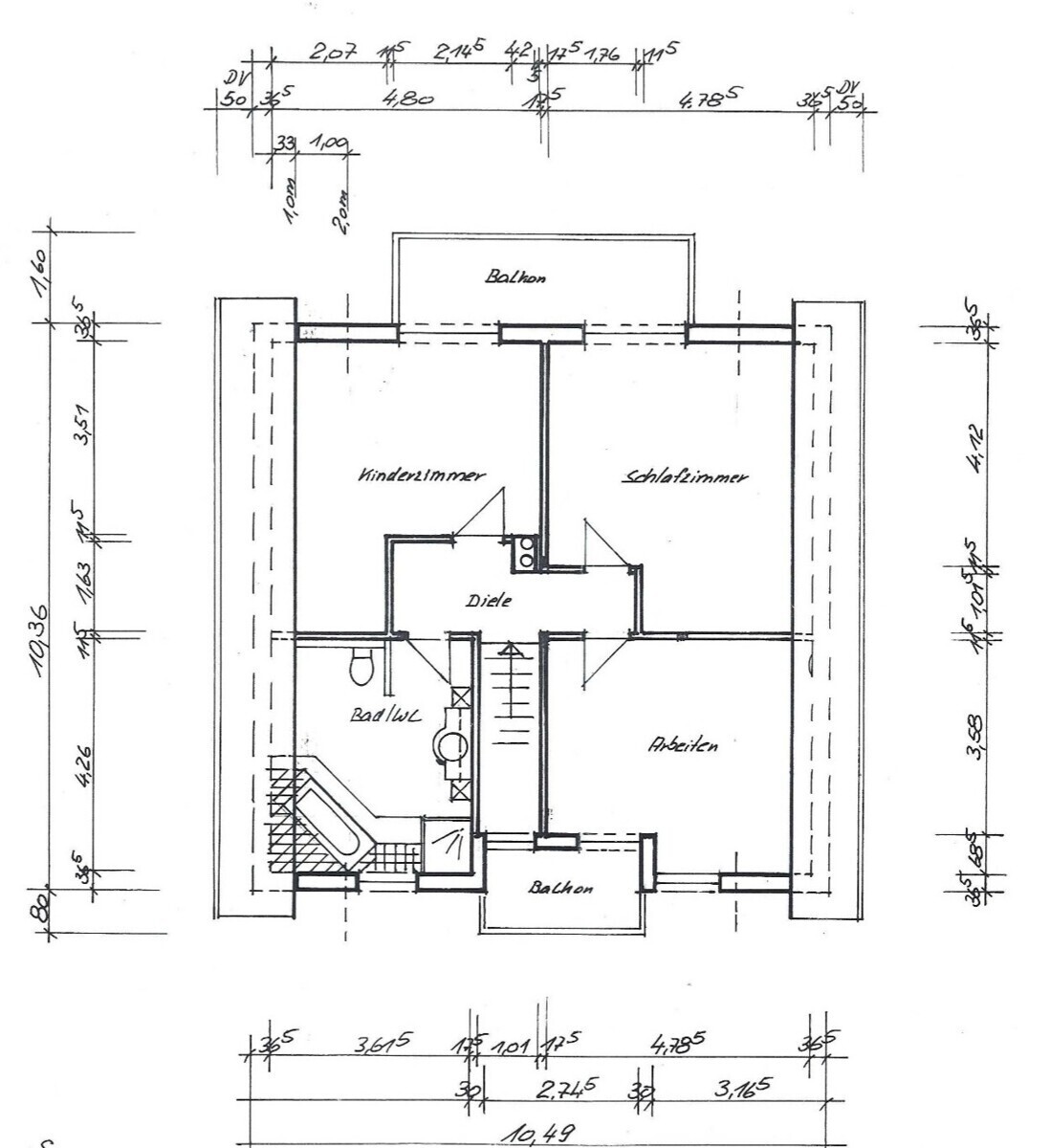 Grundriss DG