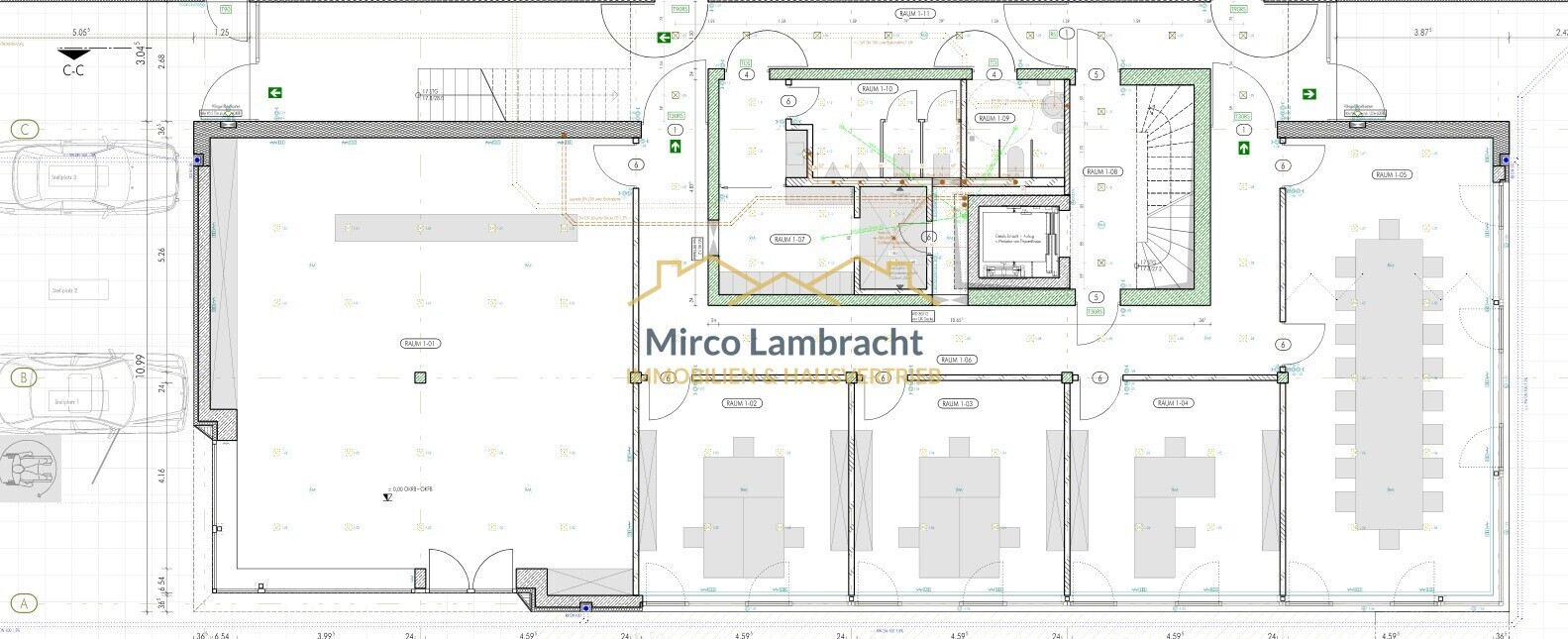 Grundriss Architektenplan