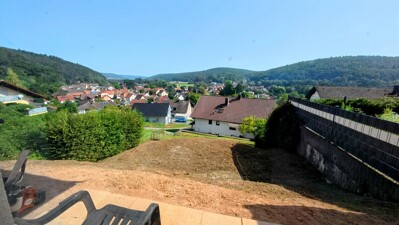 Blick ins Grüne