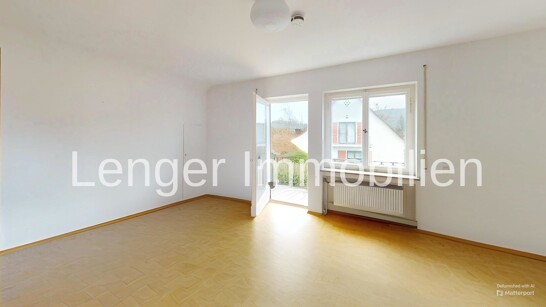 Schlafzimmer unmöbliert