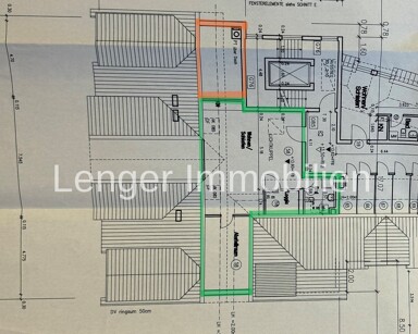 Grundriss Wohnung und Abstellraum