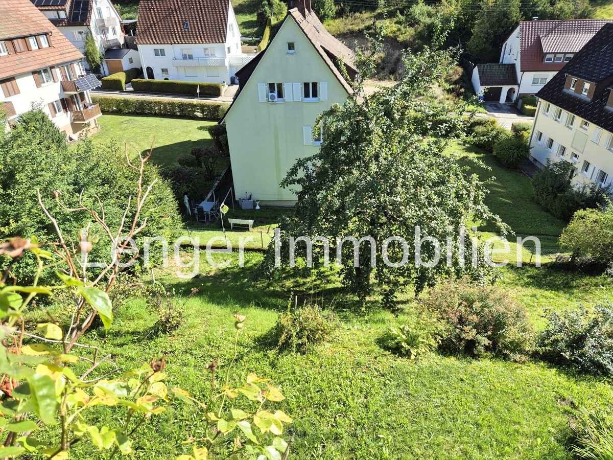 Aussicht auf den Garten
