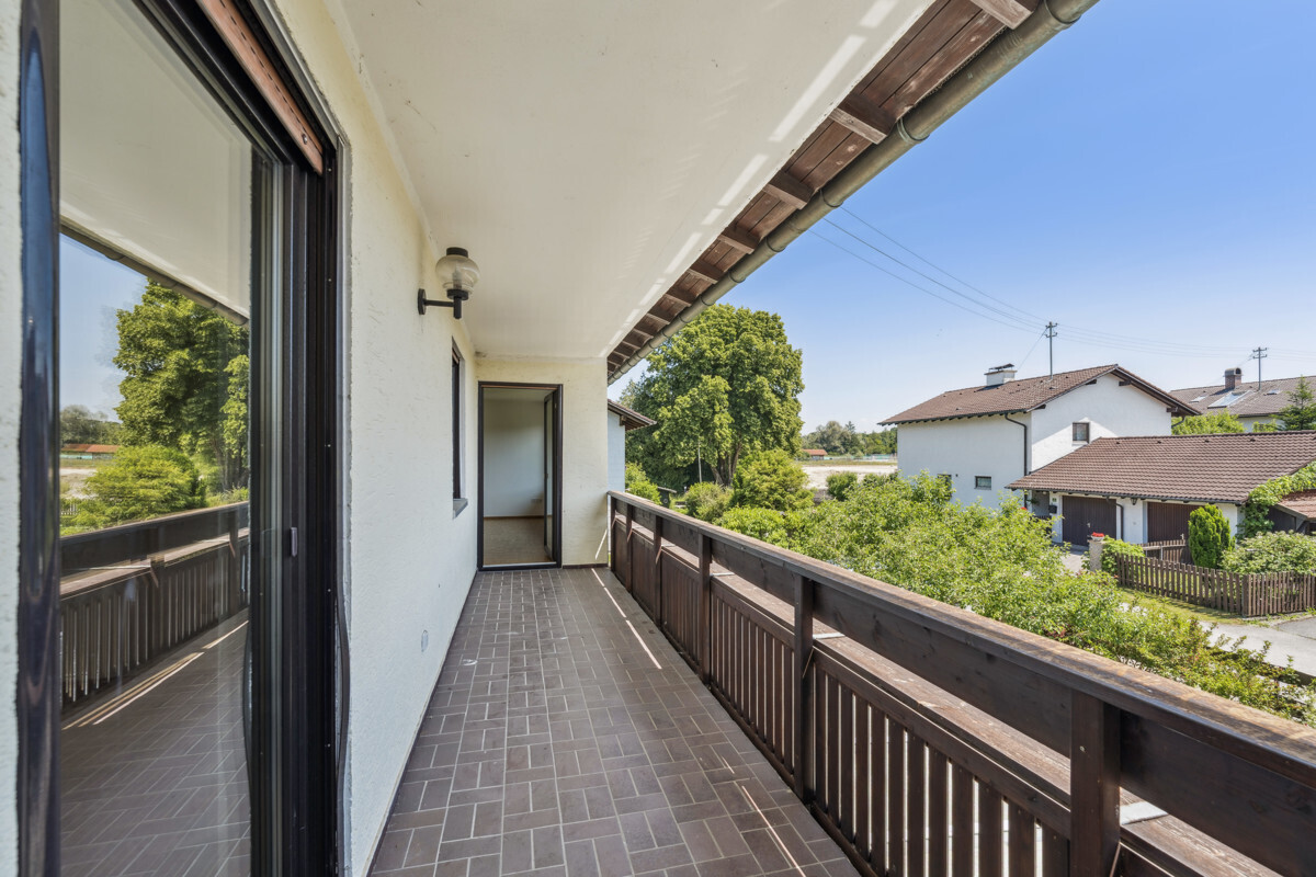 Balkon mit Ausblick