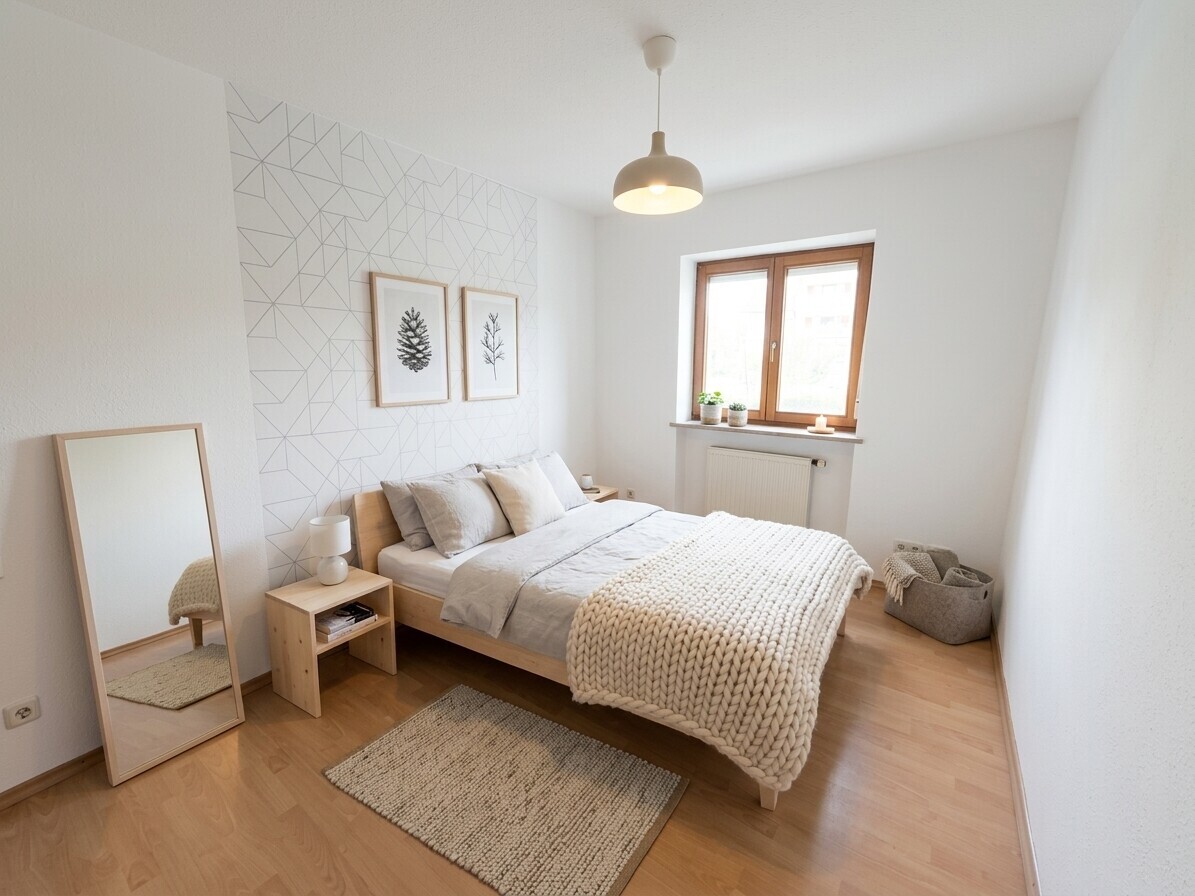Schlafzimmer - Einrichtungsbeispiel