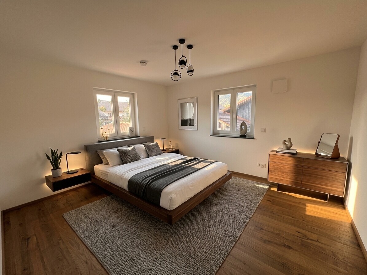 Schlafzimmer – Einrichtungsbeispiel