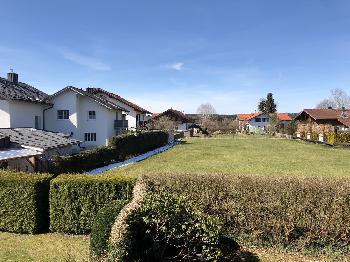 Aussicht vom Balkon 
