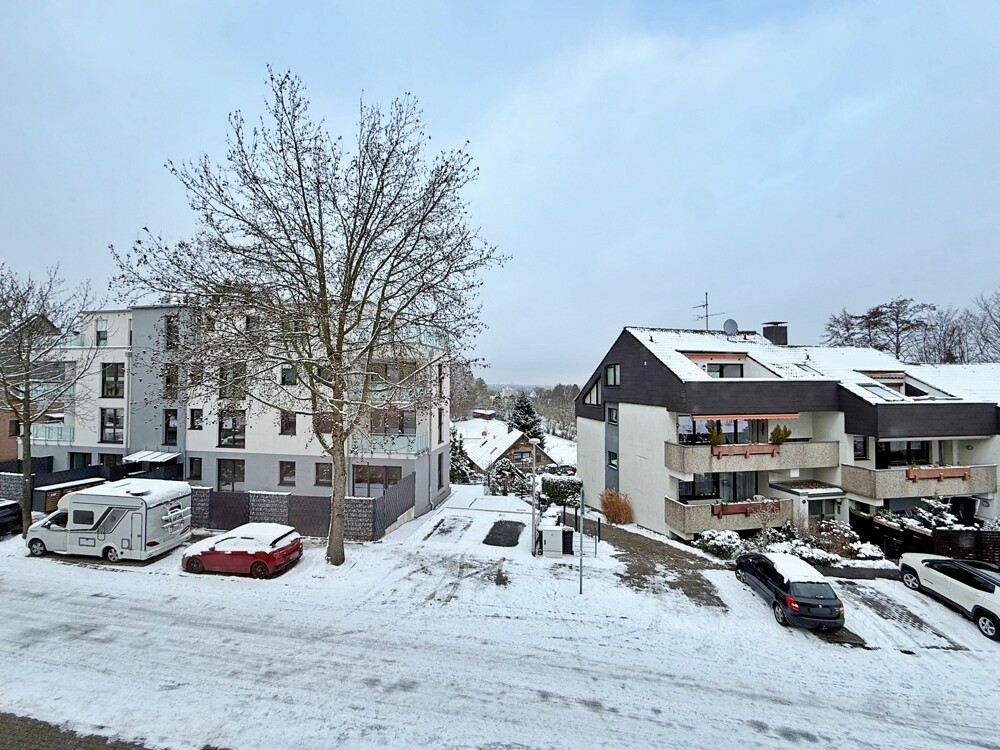 Ausblick zur Straße
