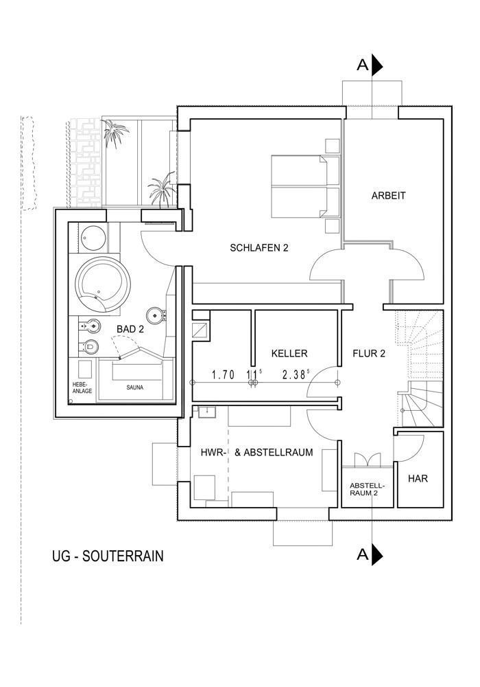 Untergeschoss / Souterrain