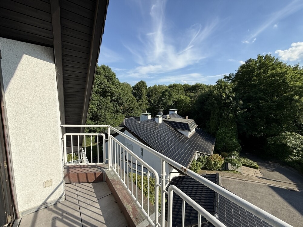 Seitlicher Balkon