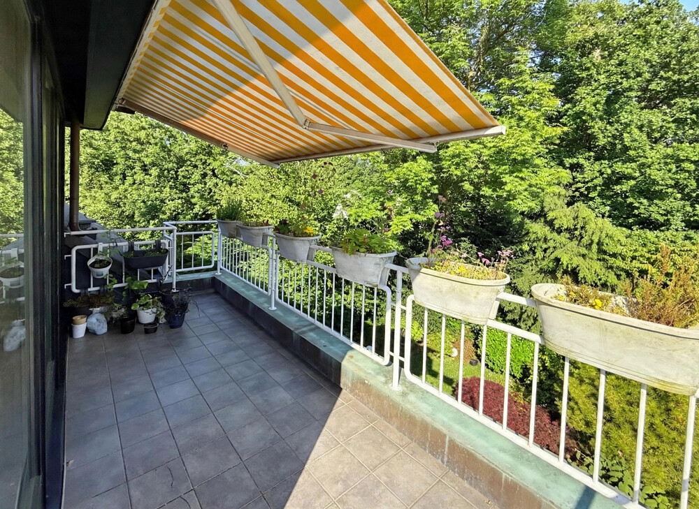 Rückseitiger Balkon