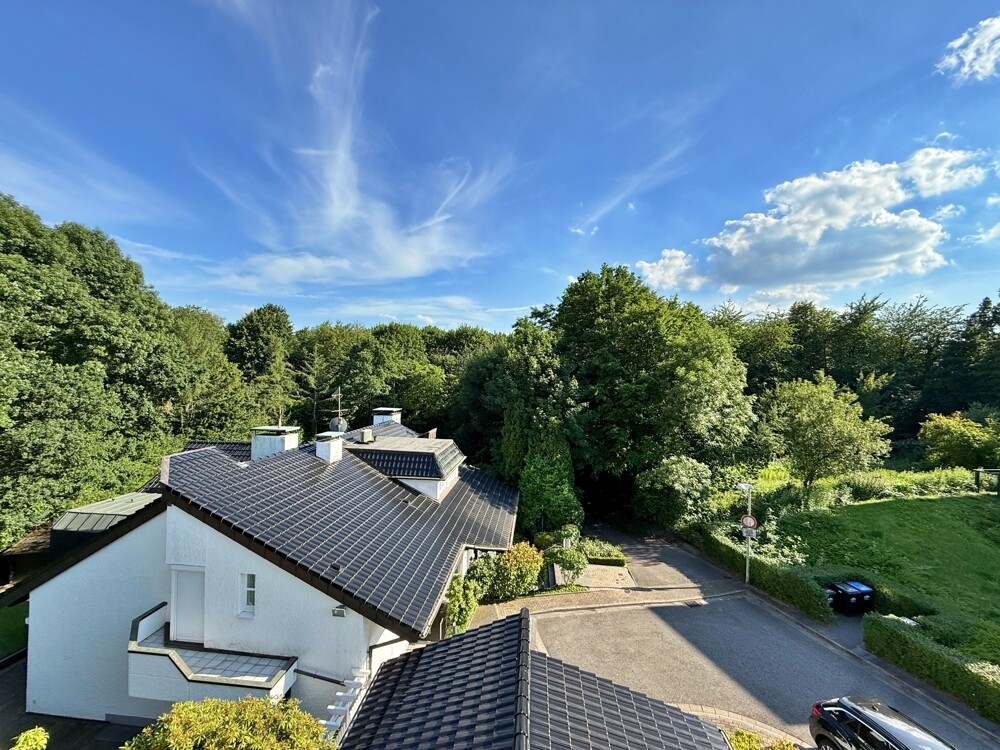 Blick vom seitlichen Balkon