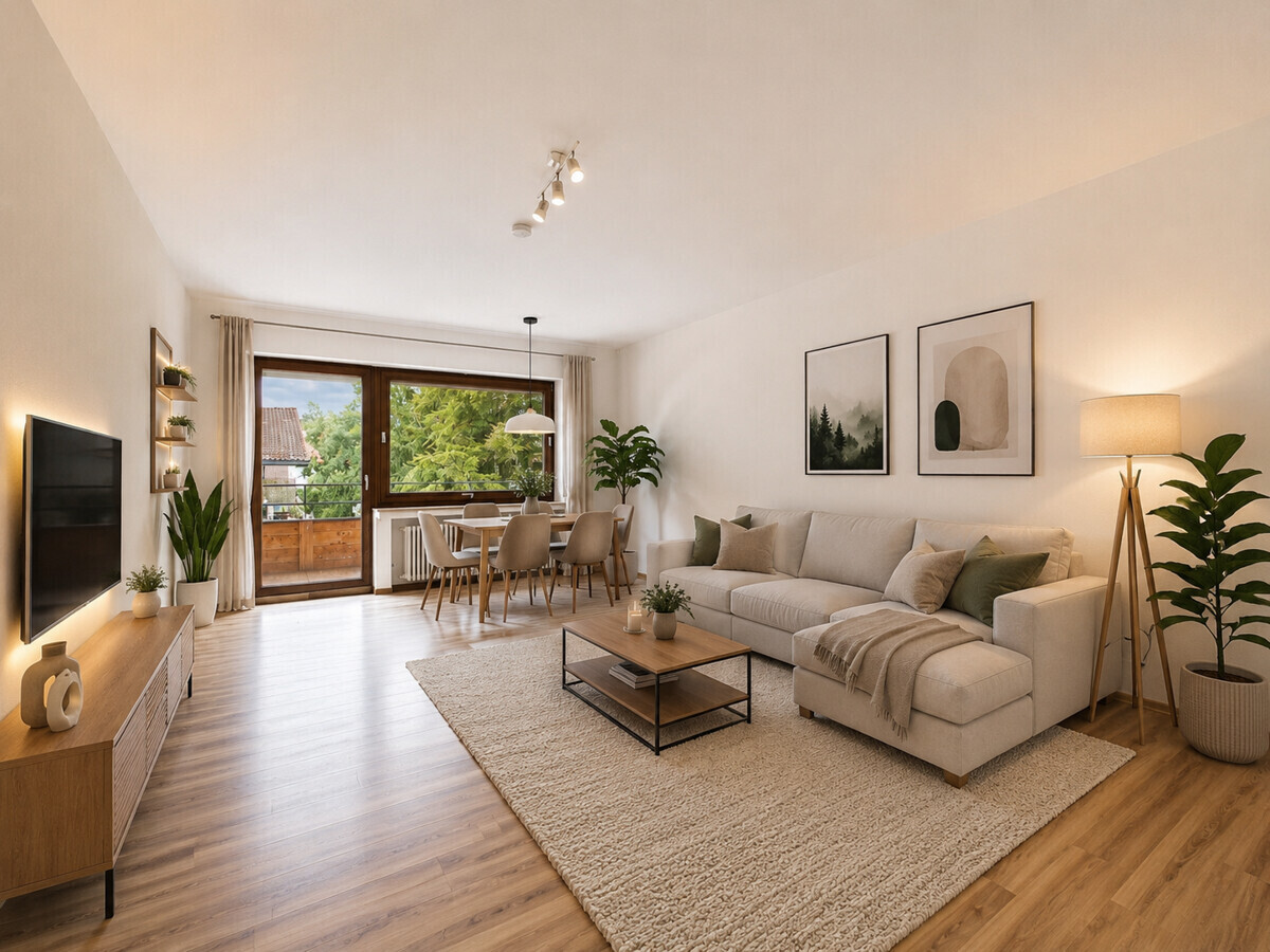 Wohnzimmer (Visualisiert)