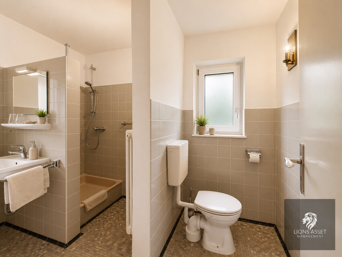 WC / Dusche visualisiert