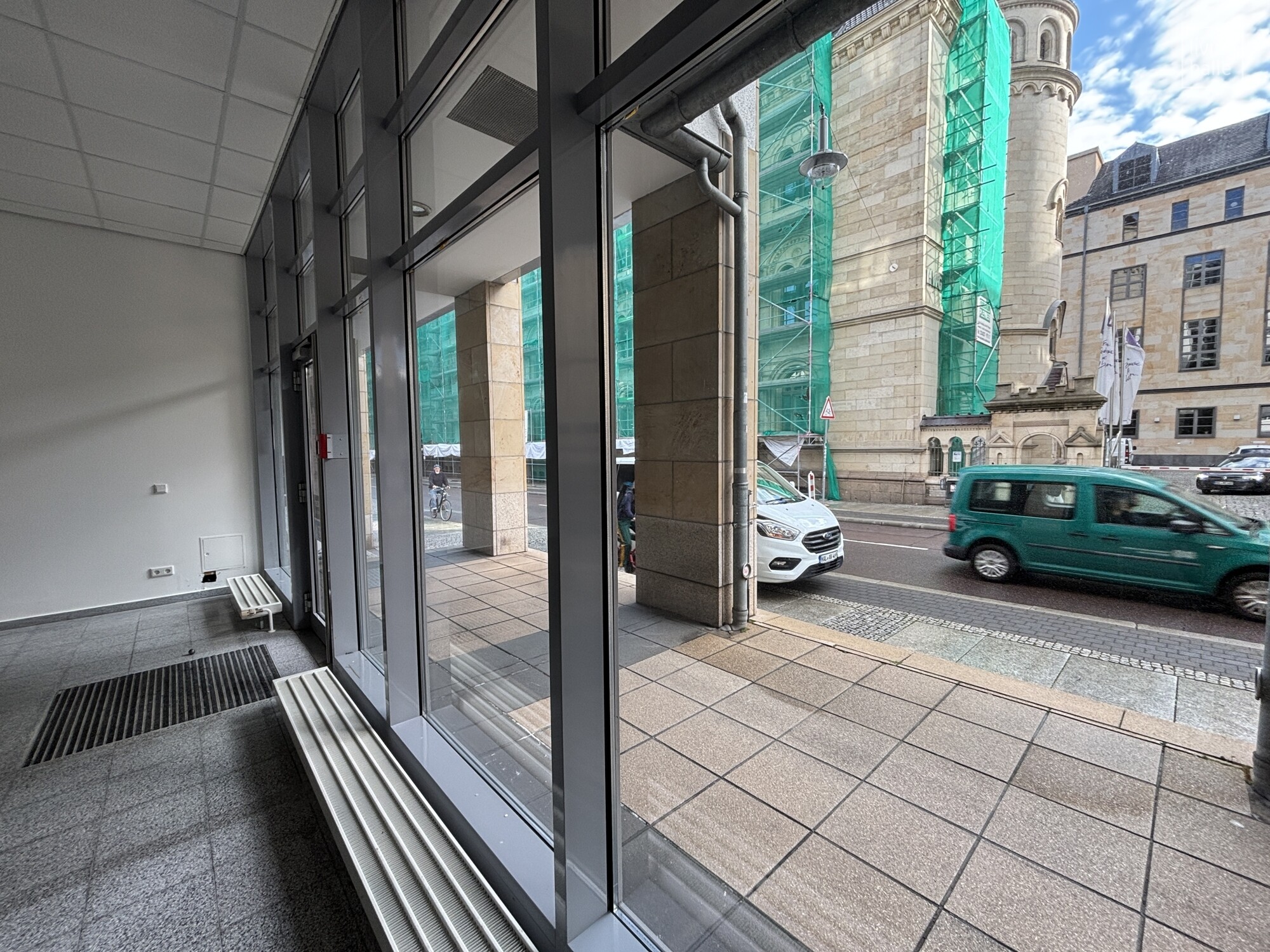 Glasfront