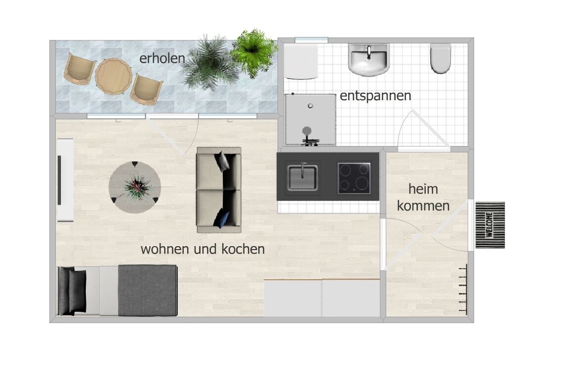 Grundrissskizze