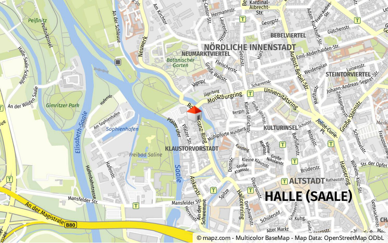 Geolyzer Kartenausschnitt