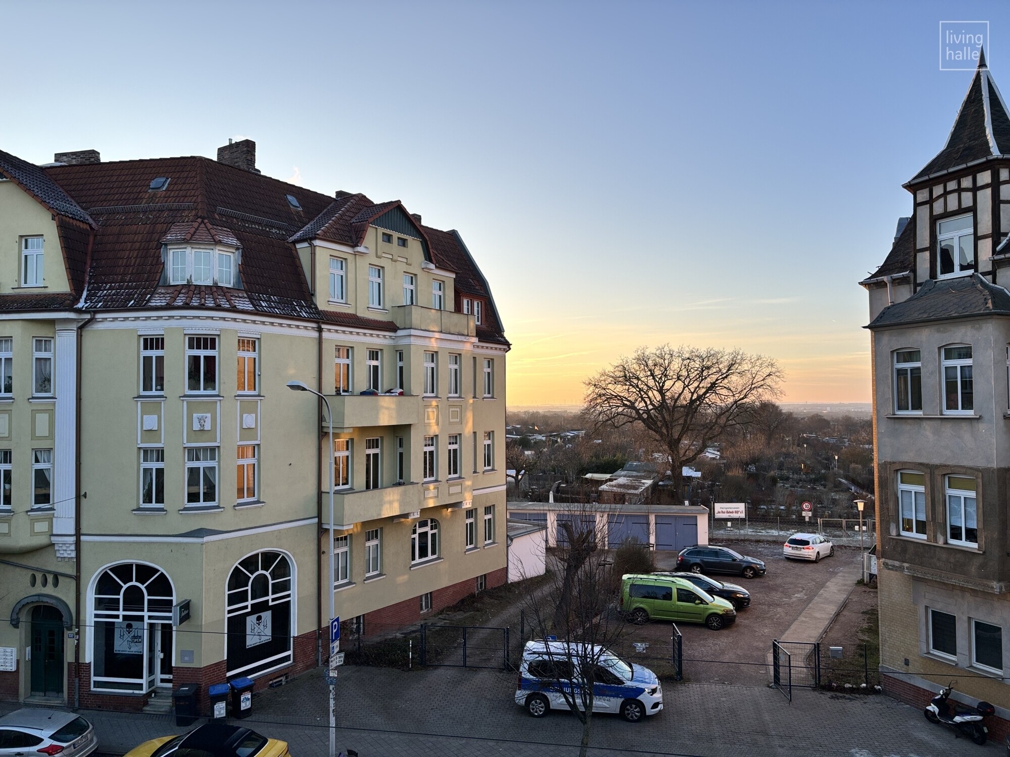 Ausblick wohnen