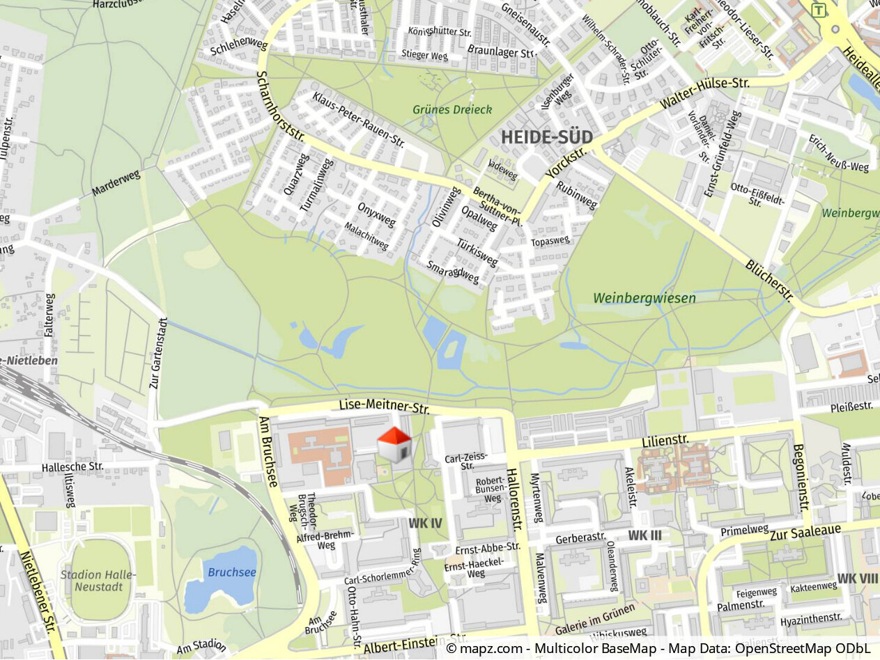 Geolyzer Kartenausschnitt