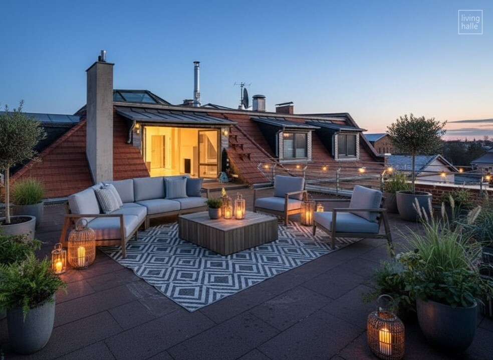 einrichtungsbeispiel dachterrasse