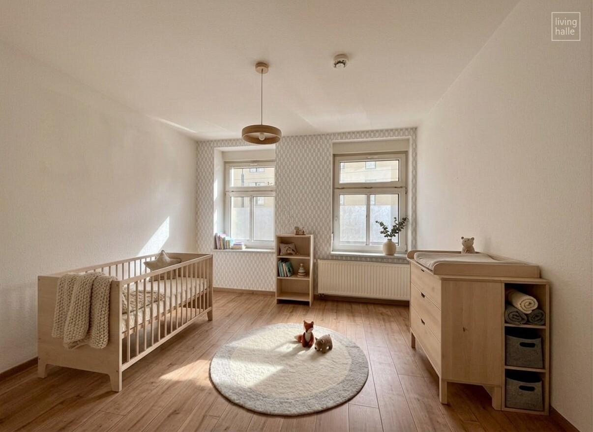 einrichtungsbeispiel kinderzimmer (ki-generiert)