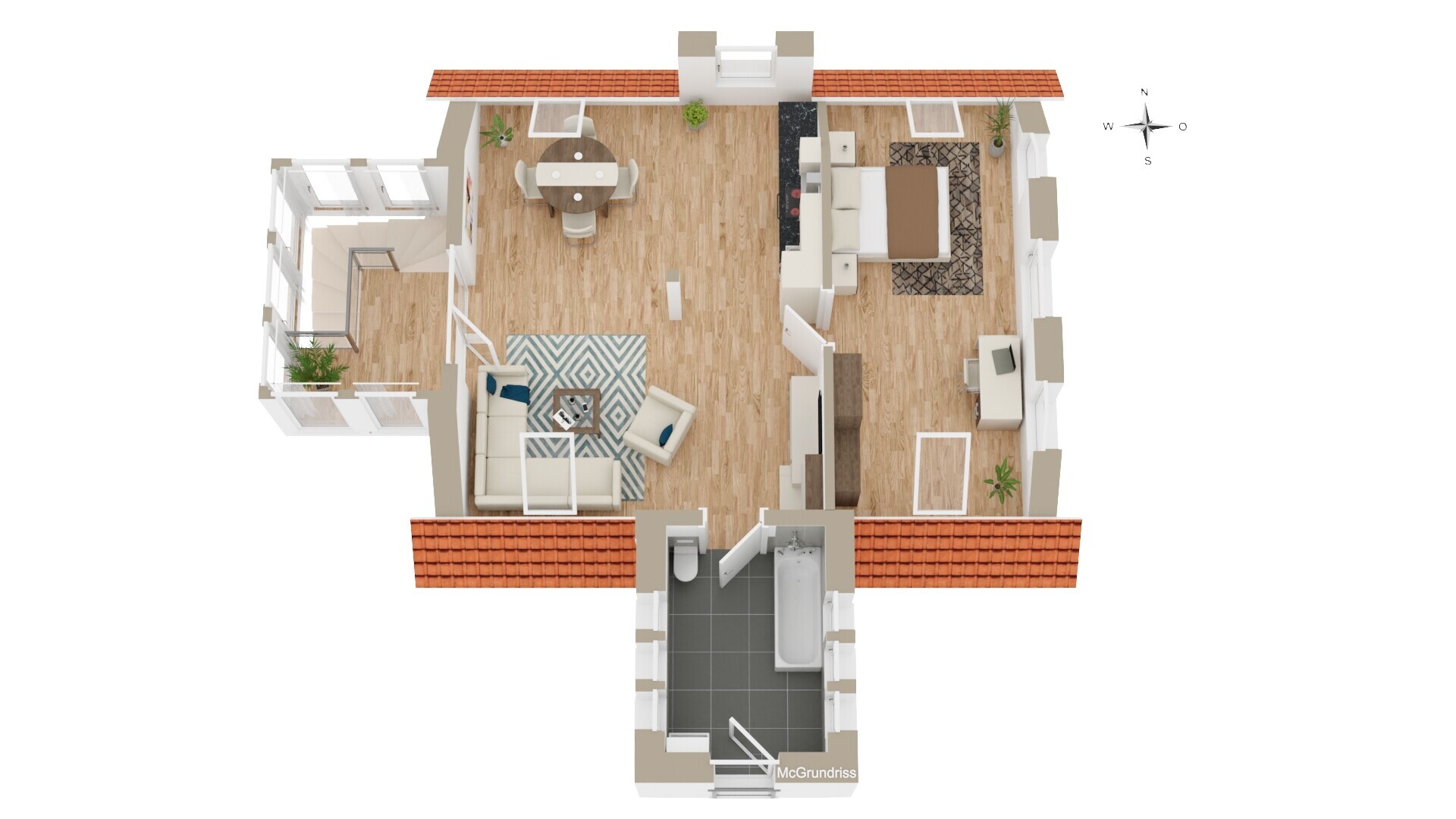 Grundriss DG