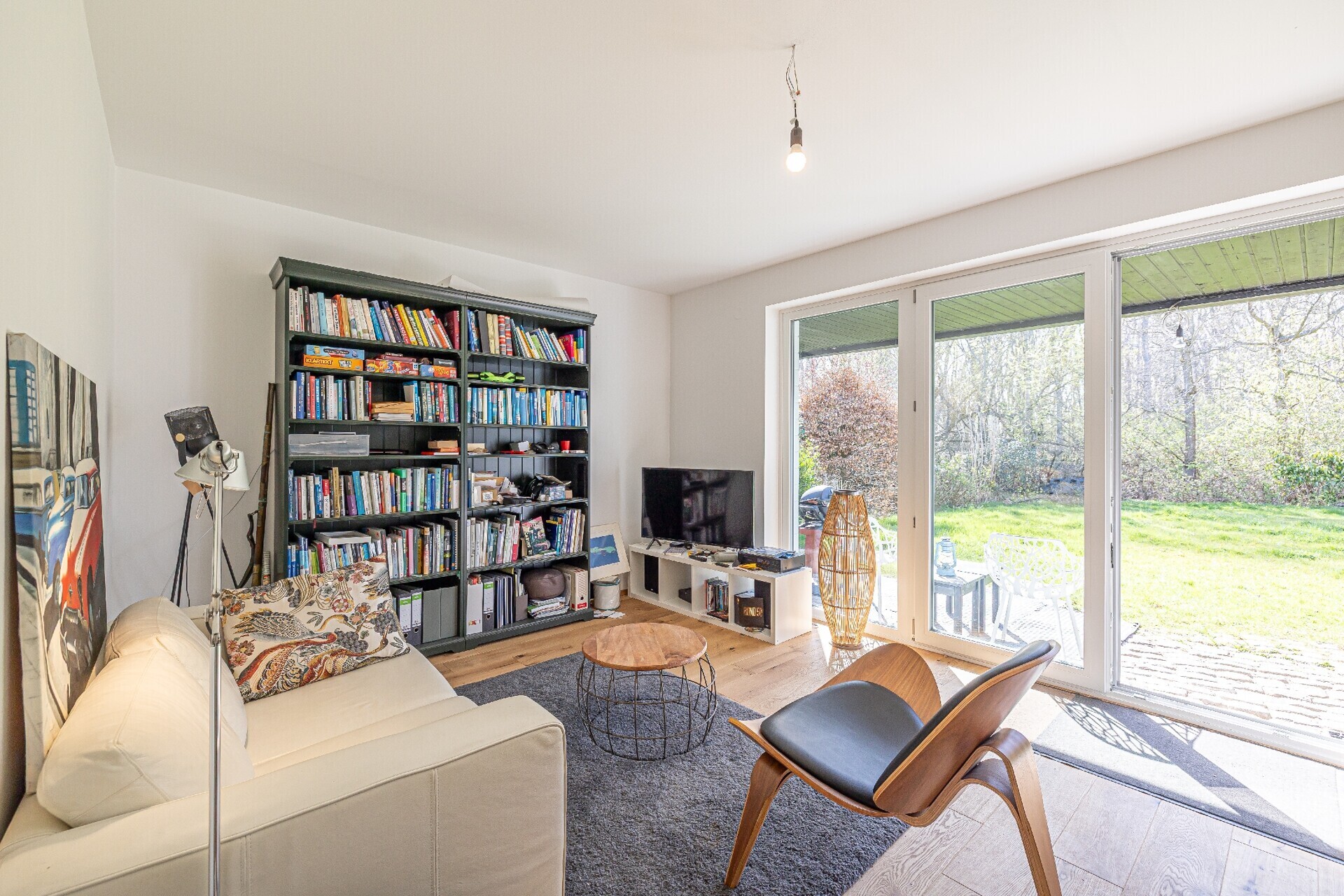 Leben mit Blick in den Garten – drinnen und draußen gehen hier fließend ineinander über