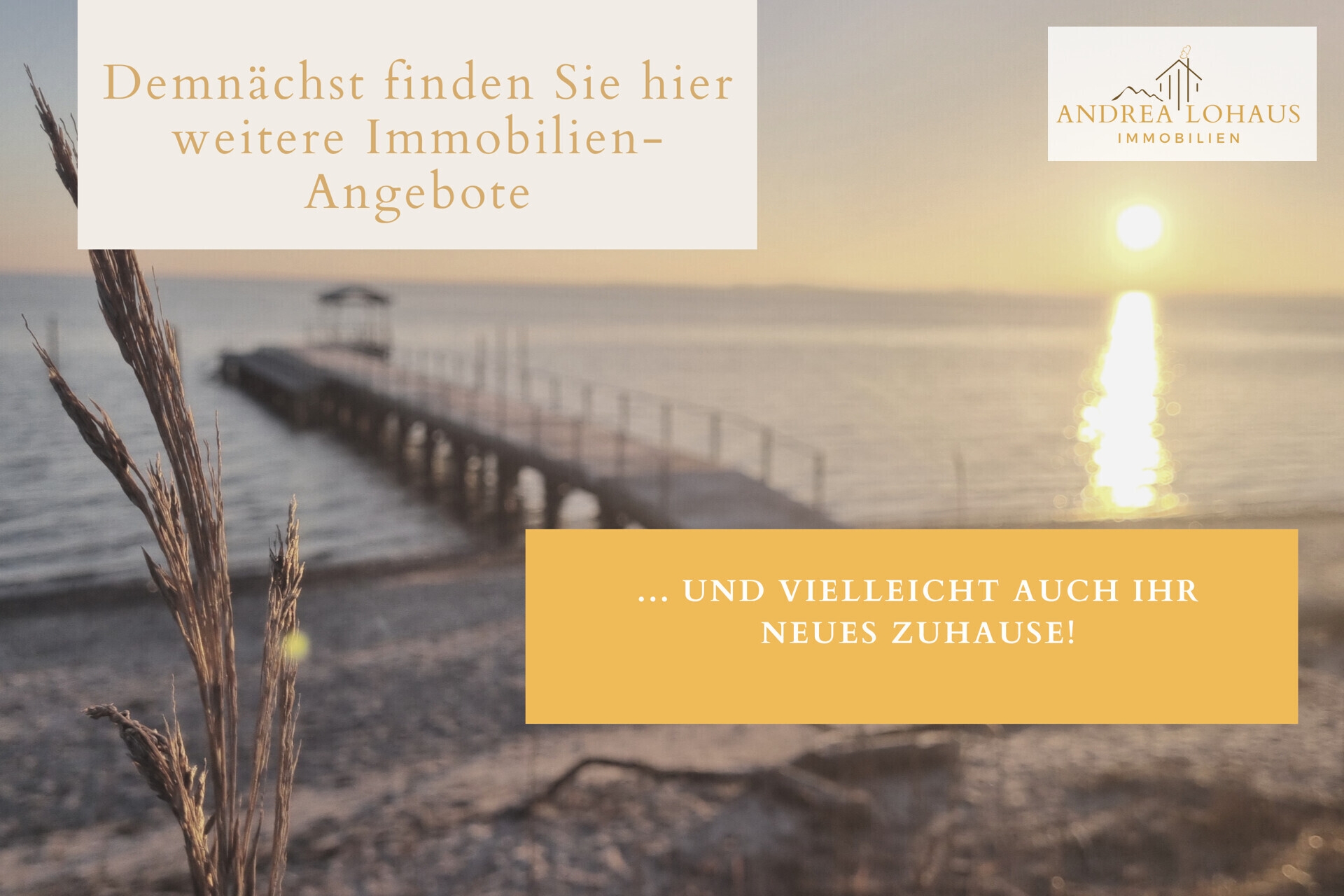 Bald Ihr neues Zuhause?