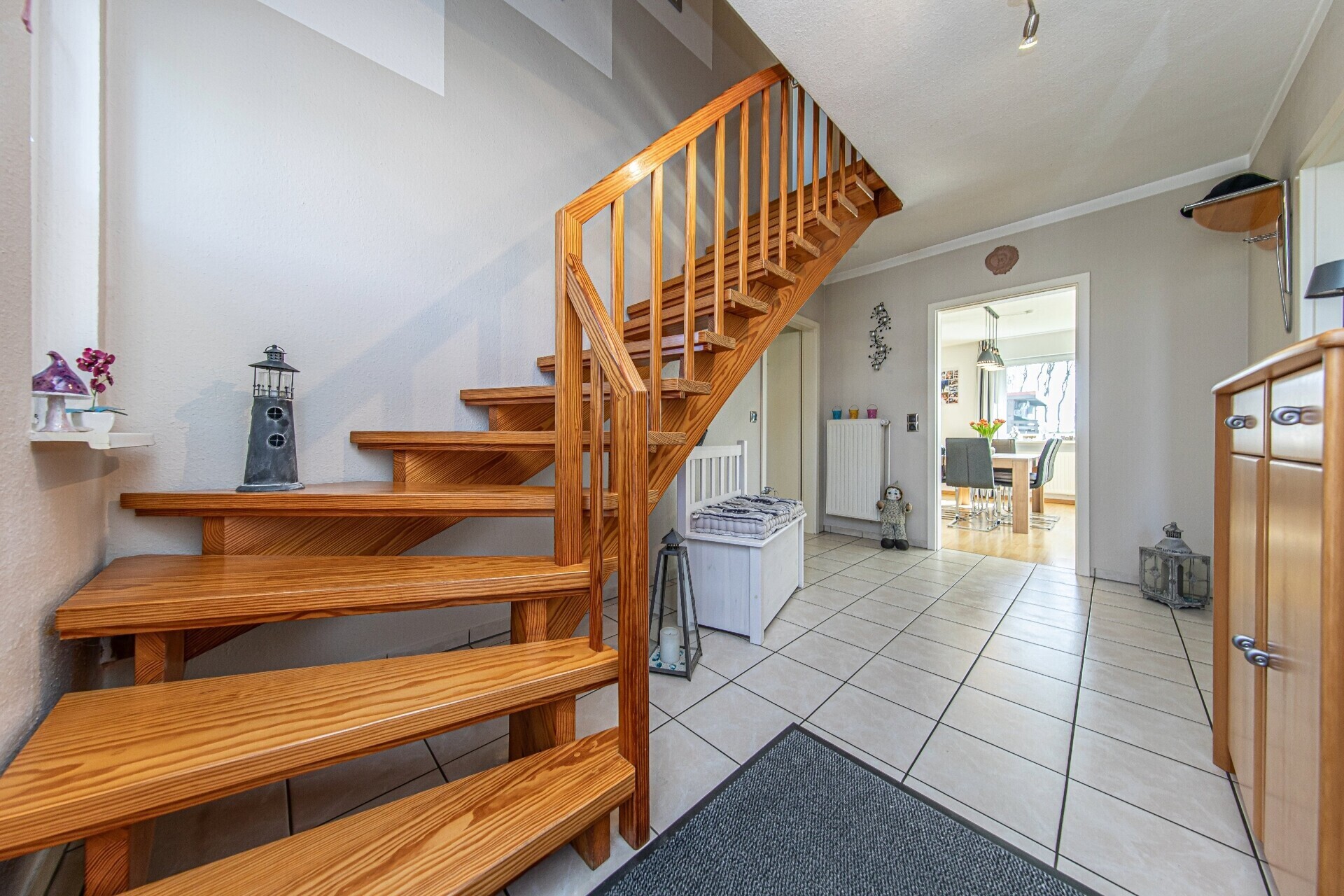Holztreppe aus Carolinapine