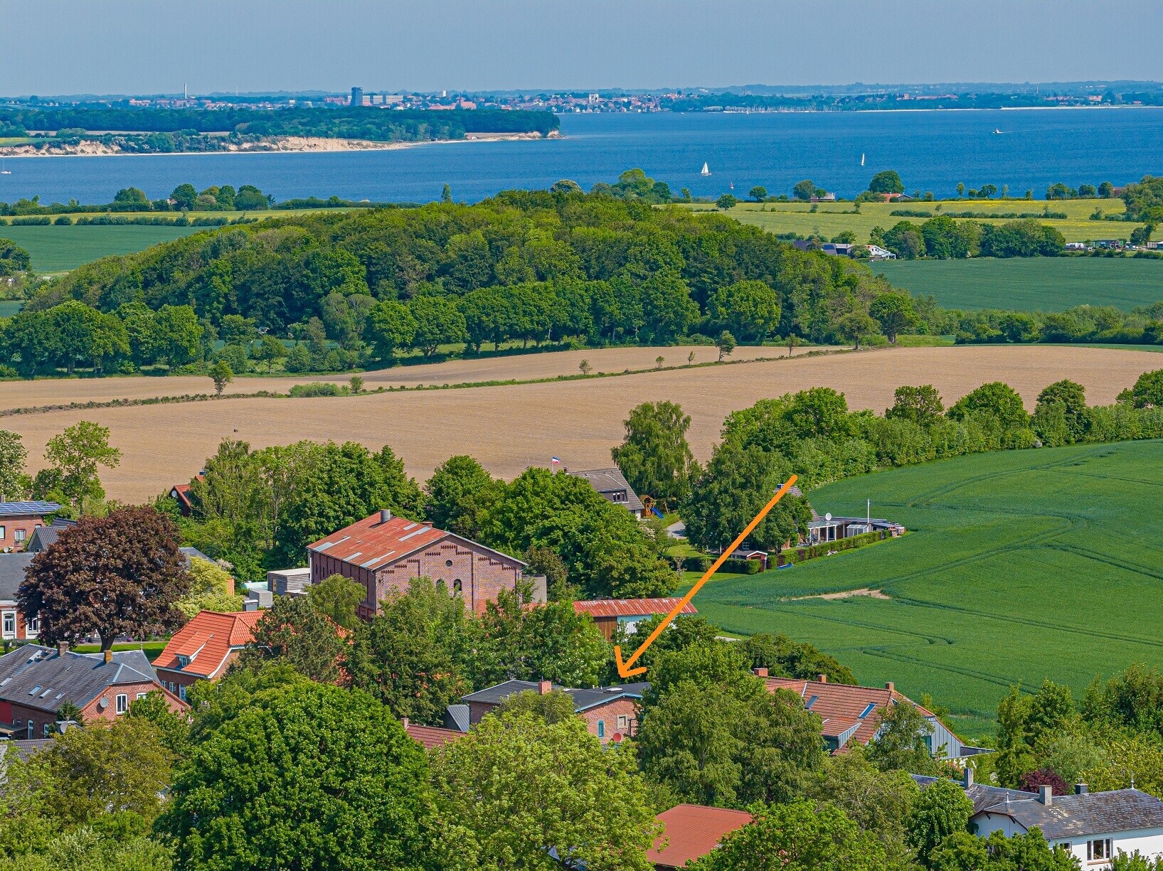Wo die Landschaft weit wird und die Ostsee zum Horizont gehört 