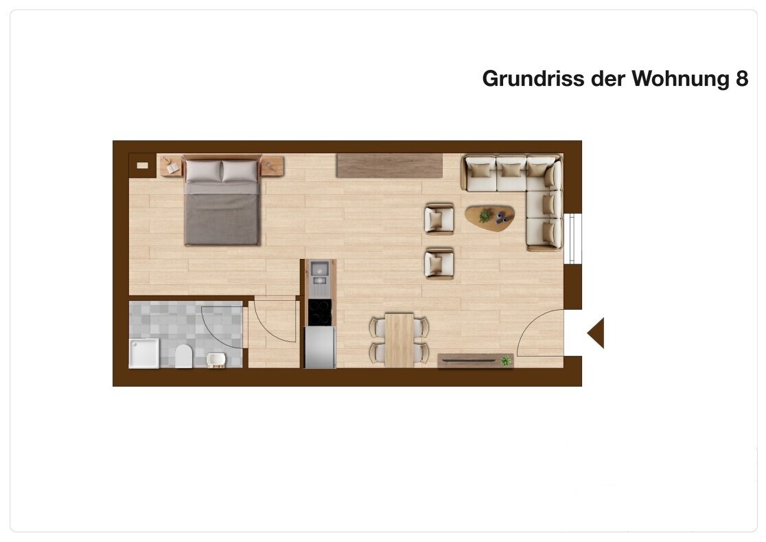 Grundriss EG Whg. 8 