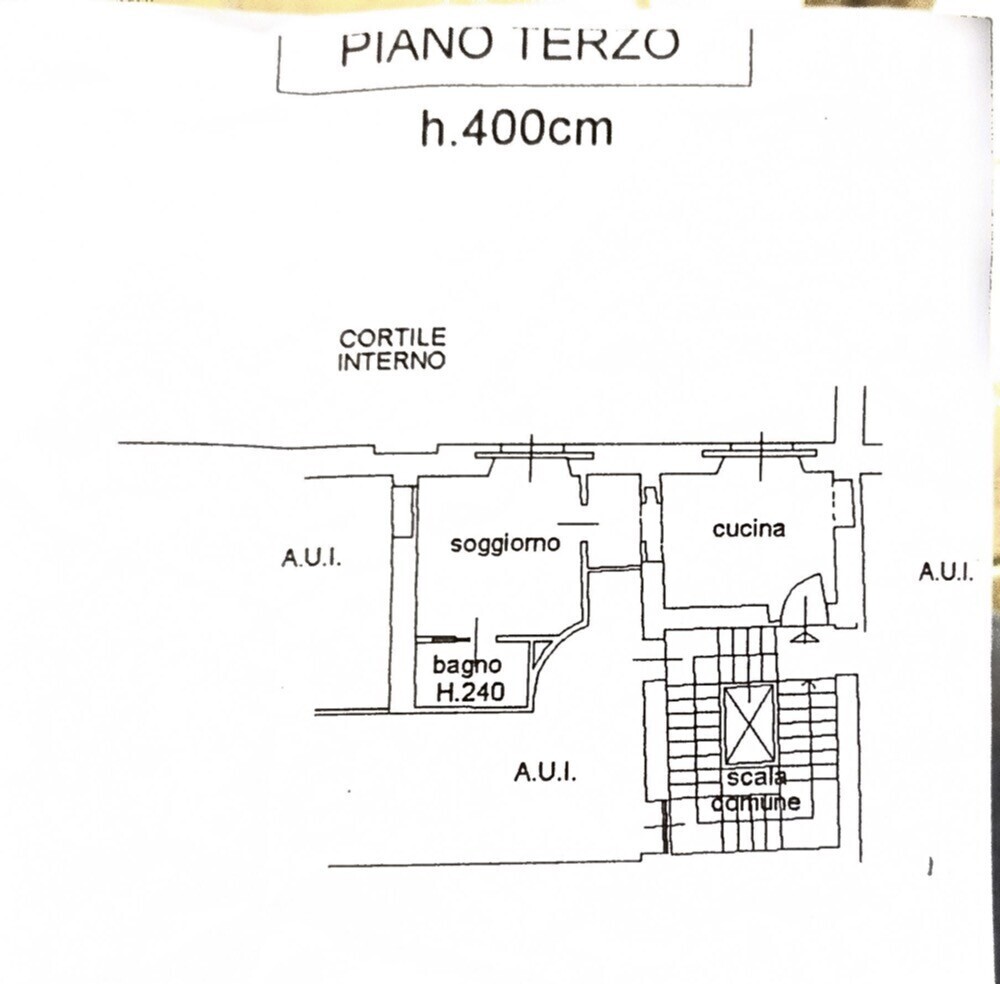 planimetria Ricàsoli
