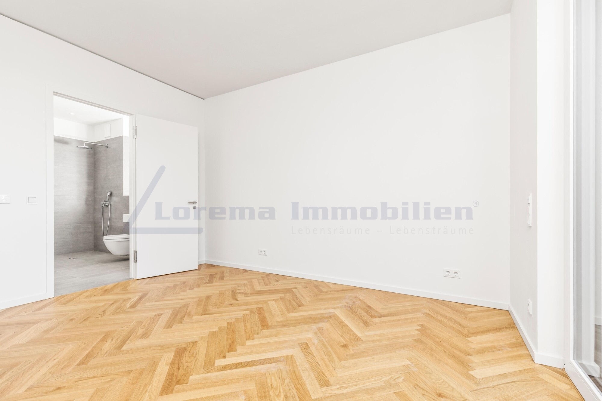 Schlafzimmer 1 mit Bad