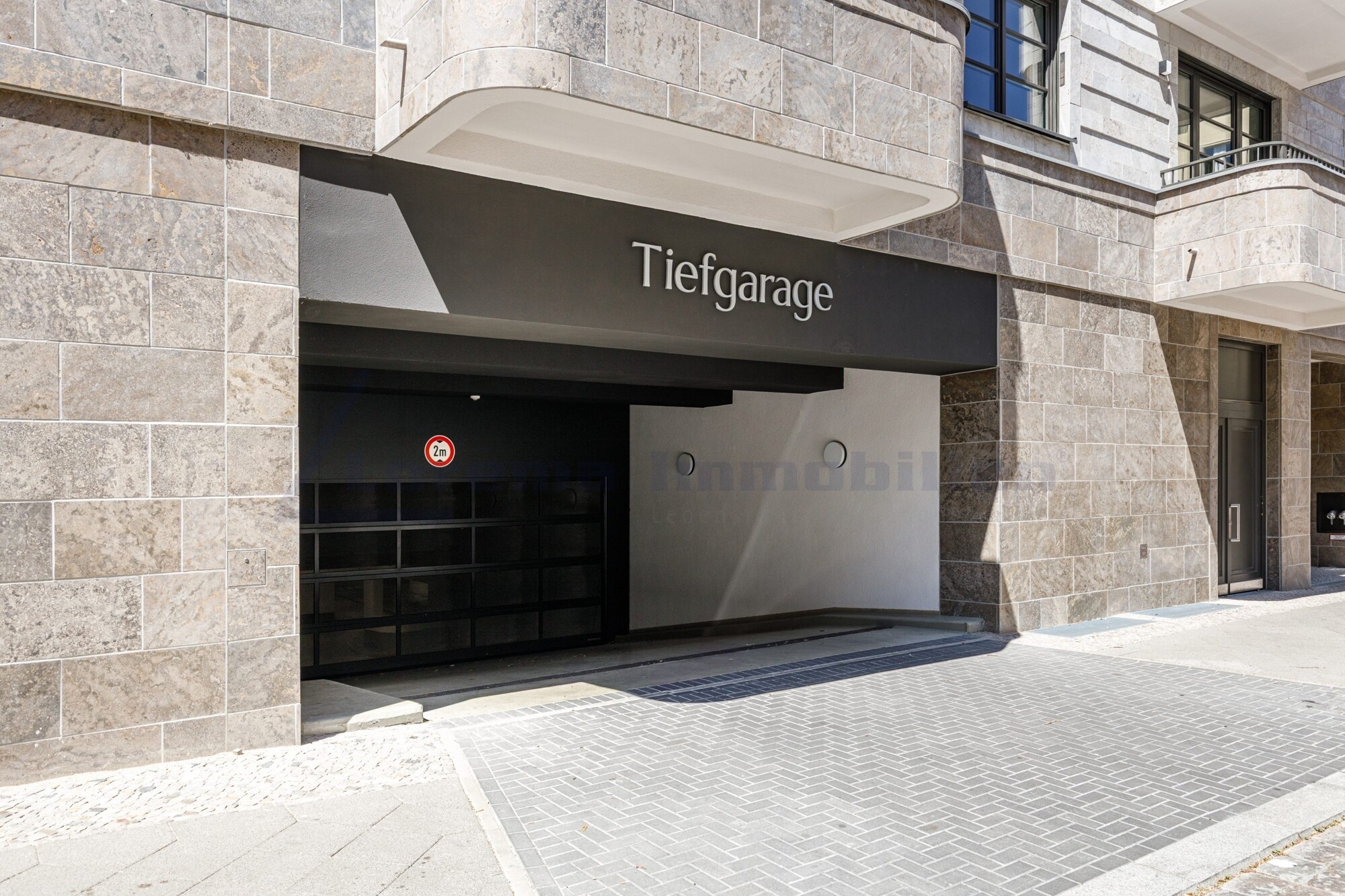 Zufahrt Tiefgarage
