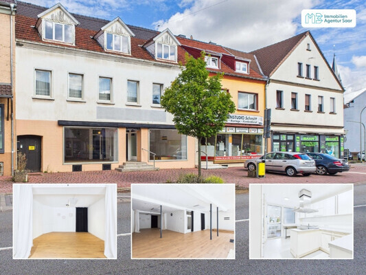 Zentrales Wohn/Geschäftshaus in Saarwellingen 