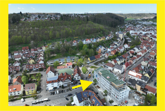 Erstbezug, Aufzug, Loggia
