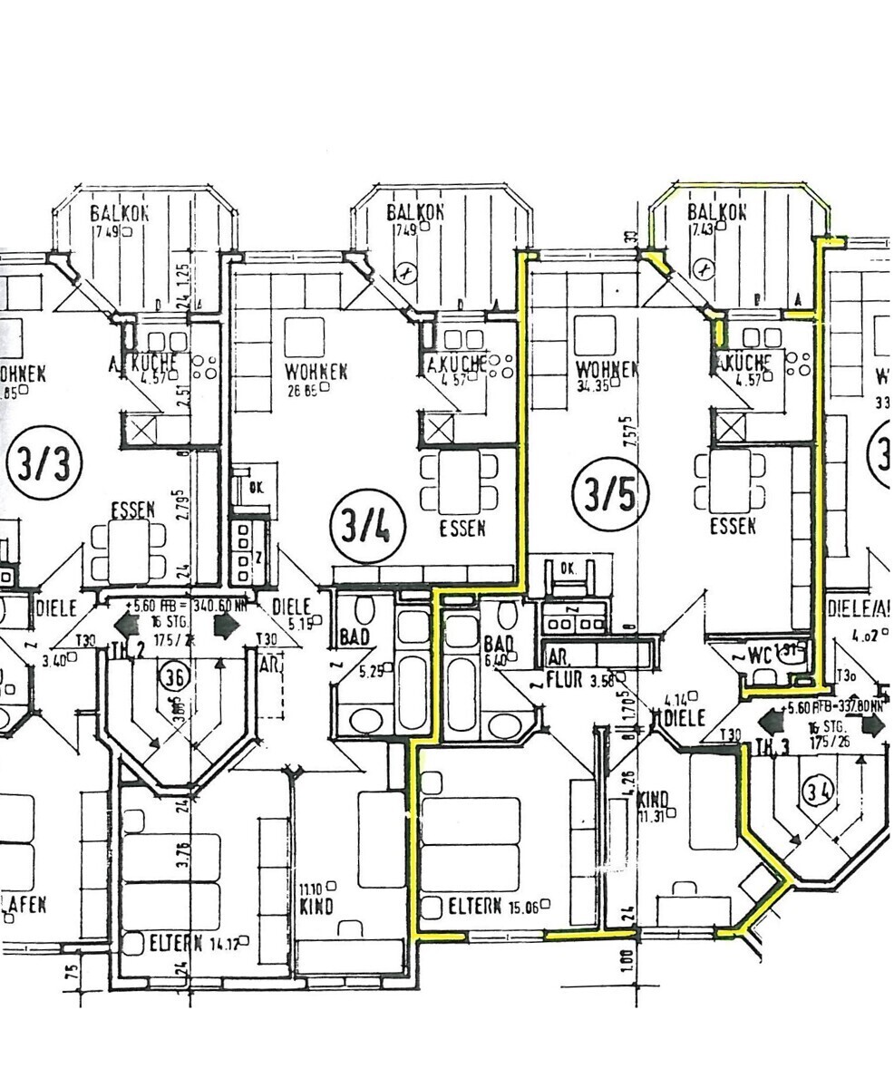 Grundriss Wohnung