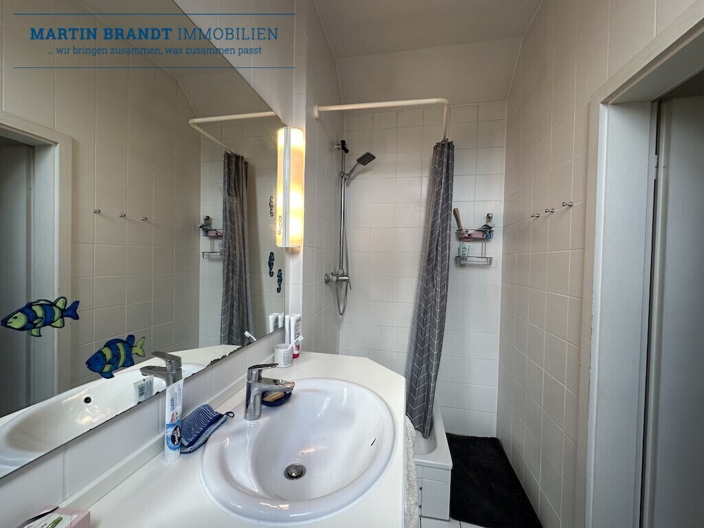 Badezimmer im DG