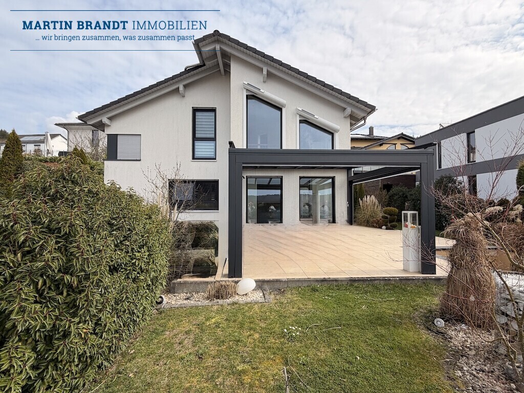 Südwest Ansicht des Hauses